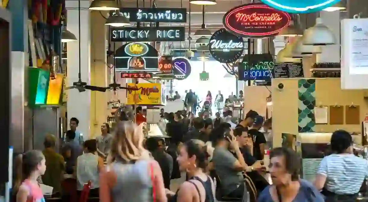 Inside Grand Central Market