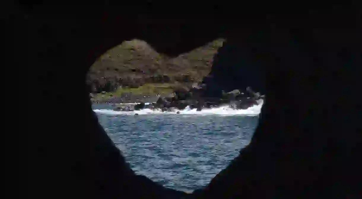 Mauis heart rock