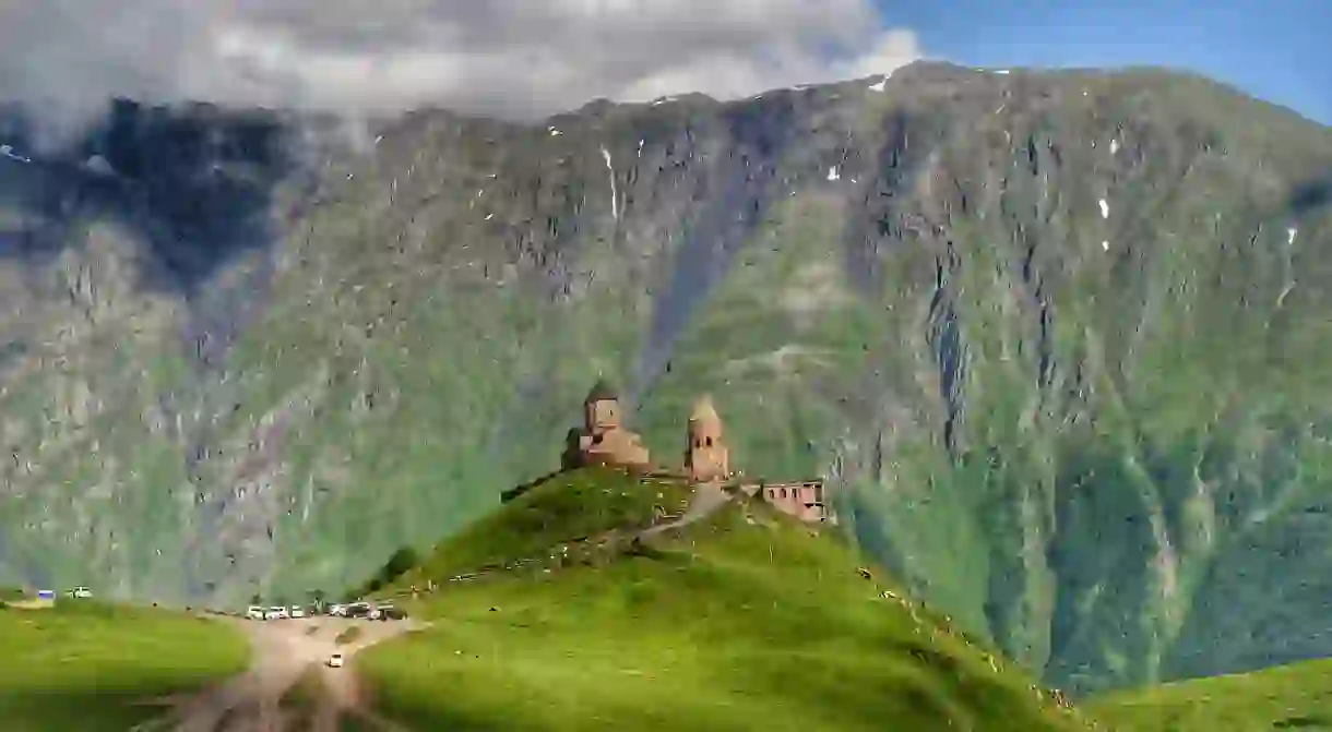 Holy Trinity Church in Gergeti