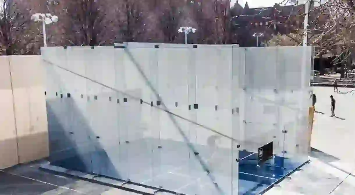 New York Citys first outdoor public squash court