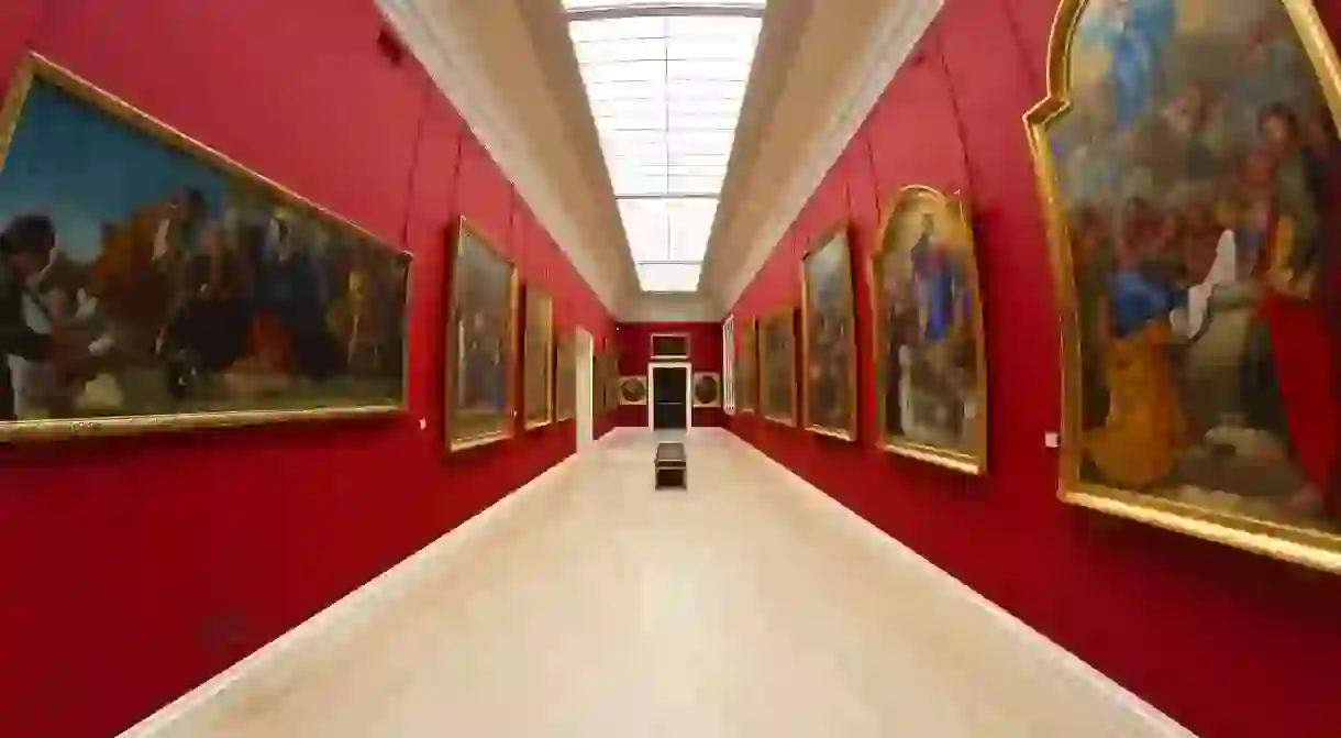 Inside the Musée des Beaux-Arts de Rouen