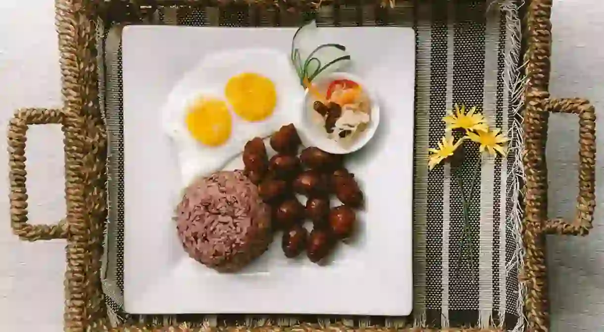 Traditional Filipino breakfast