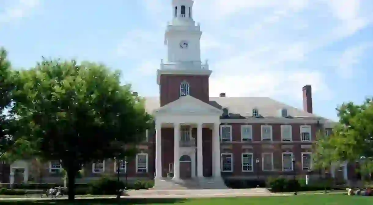 Gilman Hall, Johns Hopkins University, Baltimore, Maryland