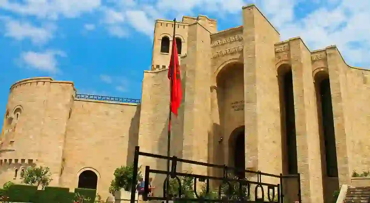 Skanderbeg Museum in Kruja, one of the most interesting museums of Albania