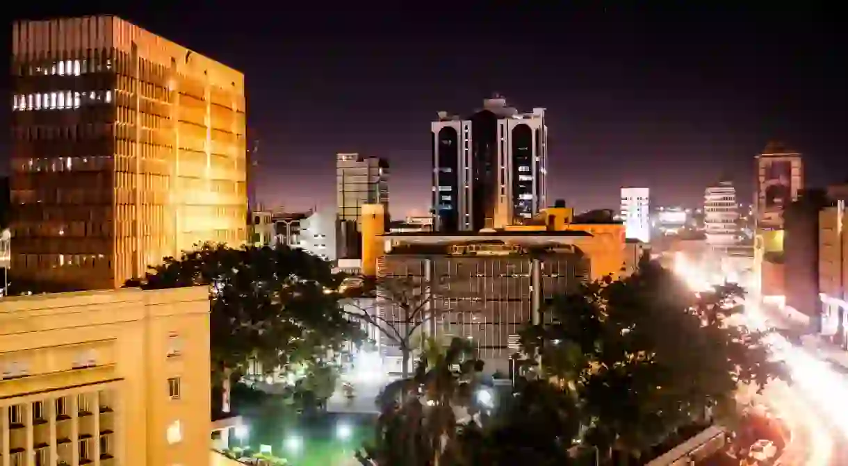 Kampala Citys skyline