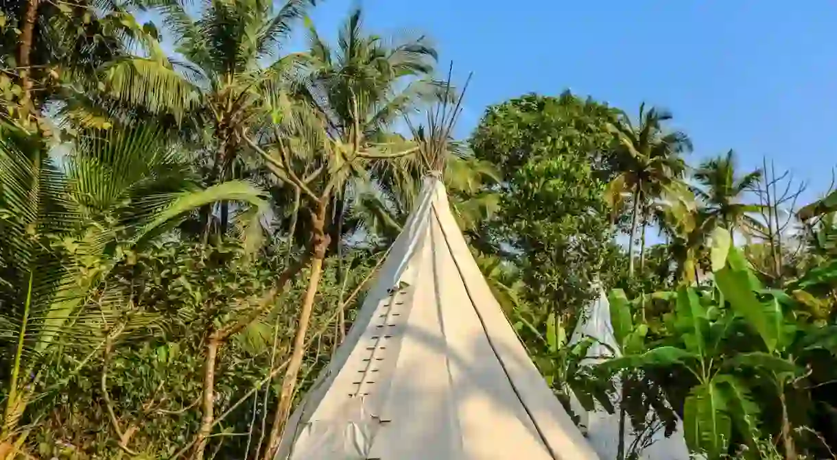 La Mangrove is one of the best eco-firendly glamping sites in Goa