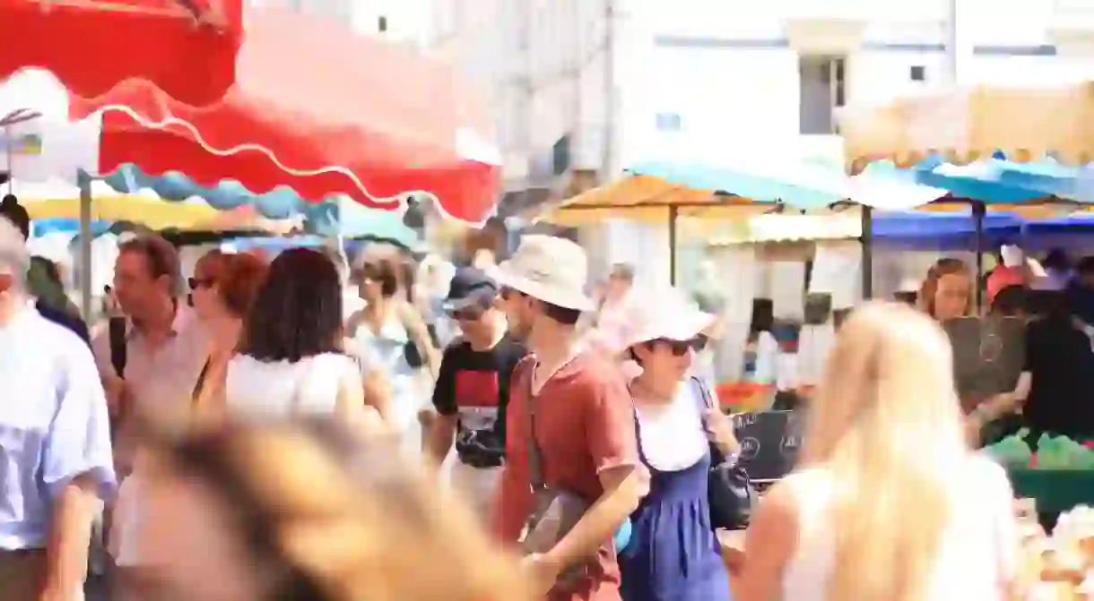 Shopping at La Rochelles markets