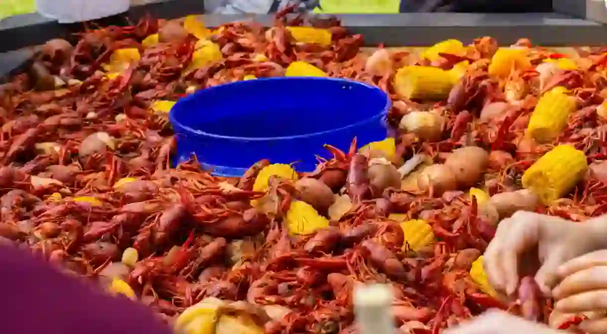 You havent been to Louisiana if you havent sampled some boiled crawfish