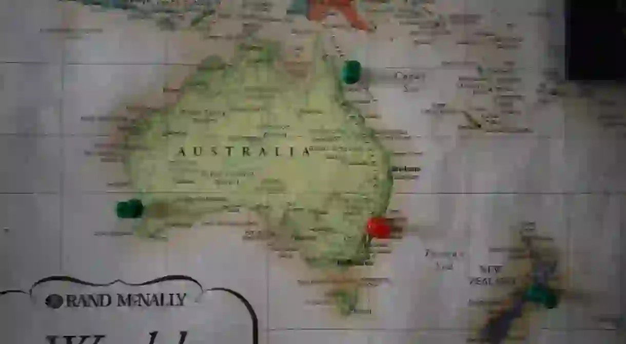 Map of Australia