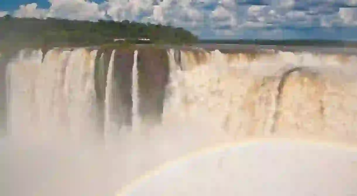 The stunning Iguazu Falls in Misiones, Argentina