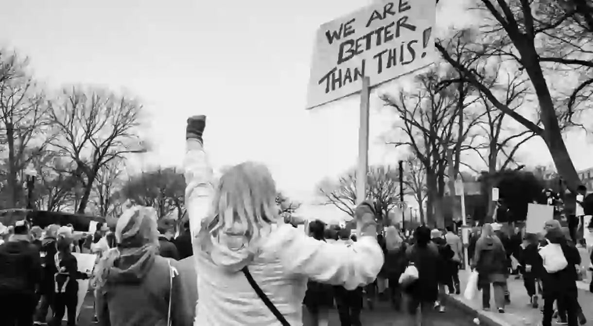 Protesters taking to the streets