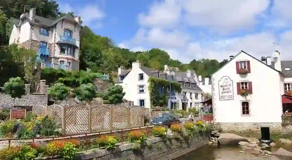 Picturesque Pont-Aven, France