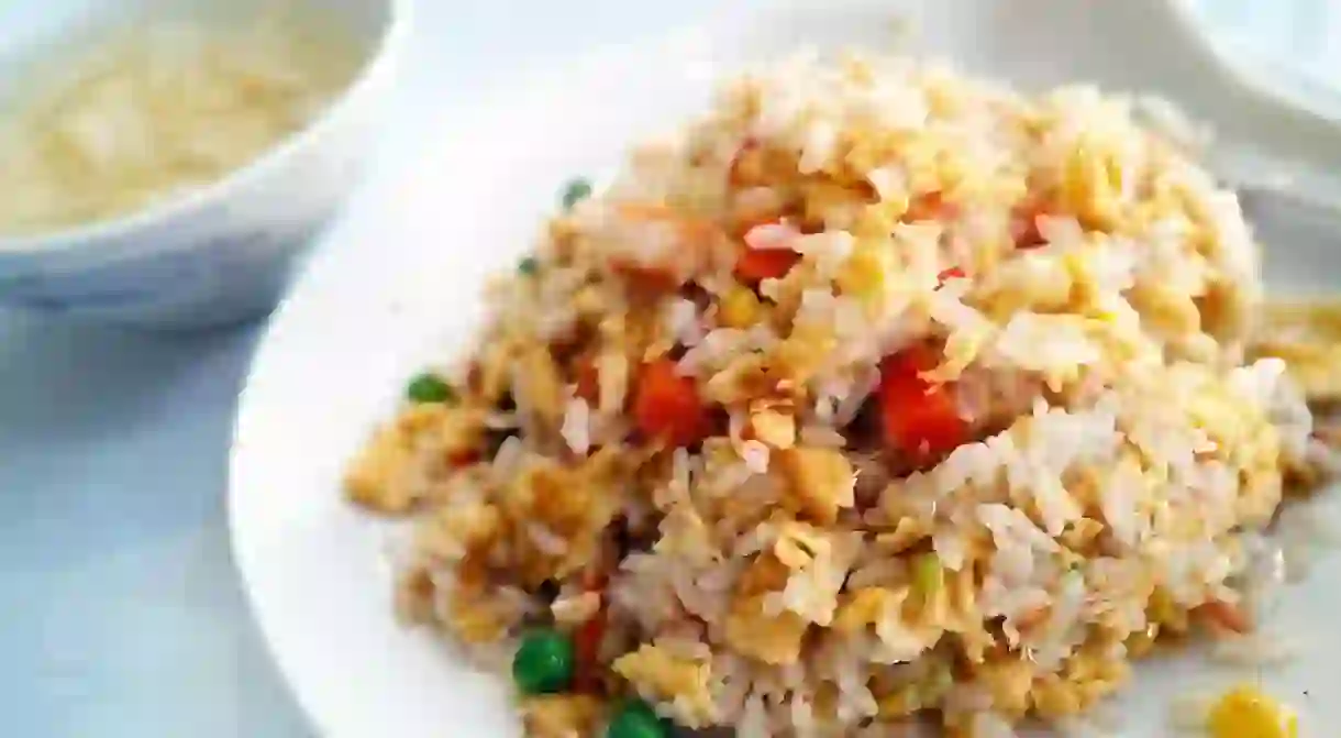 Fried rice, a classic of Chinese cuisine