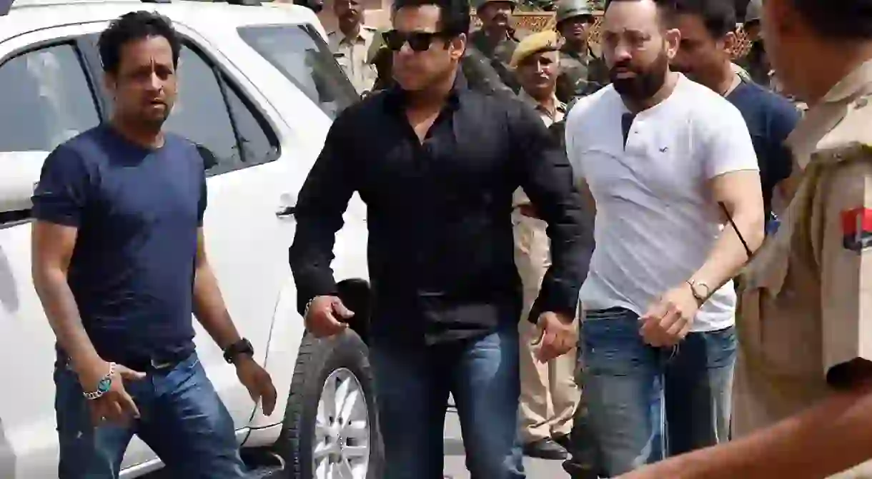 Bollywood actor Salman Khan receives five years for poaching, Jodhpur, India