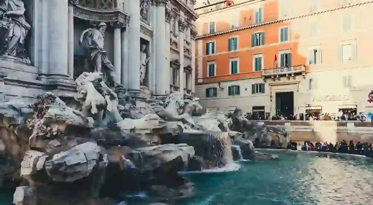 The Trevi Fountain