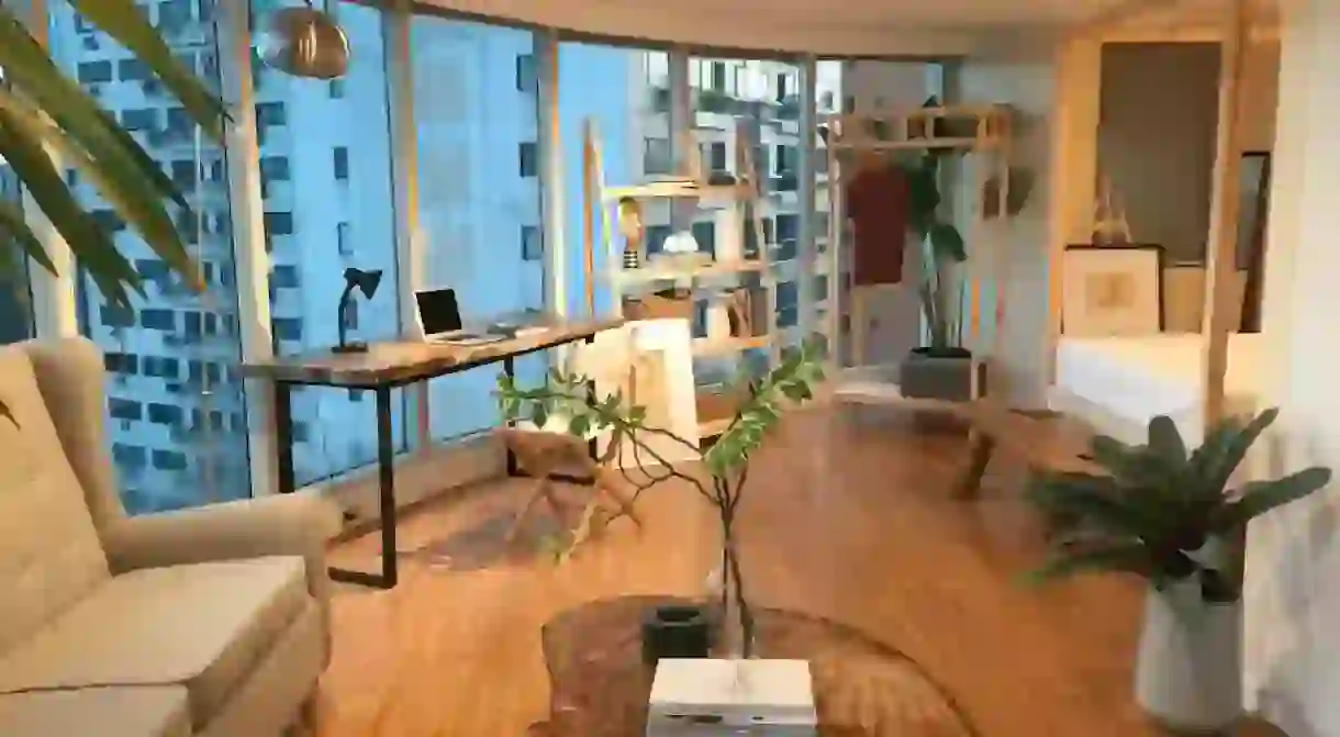 Stylish Makati studio with stunning city views