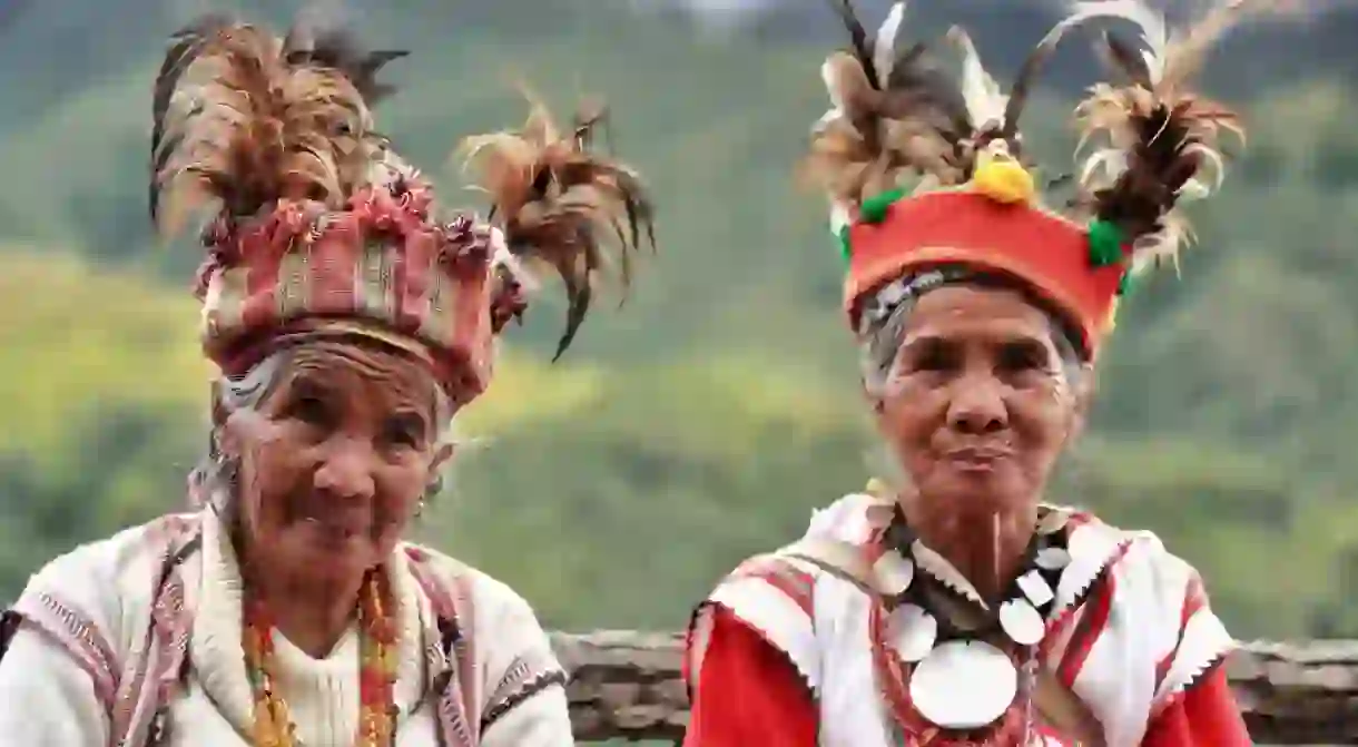 Some elderly Ifugaos, Banaue, Philippines