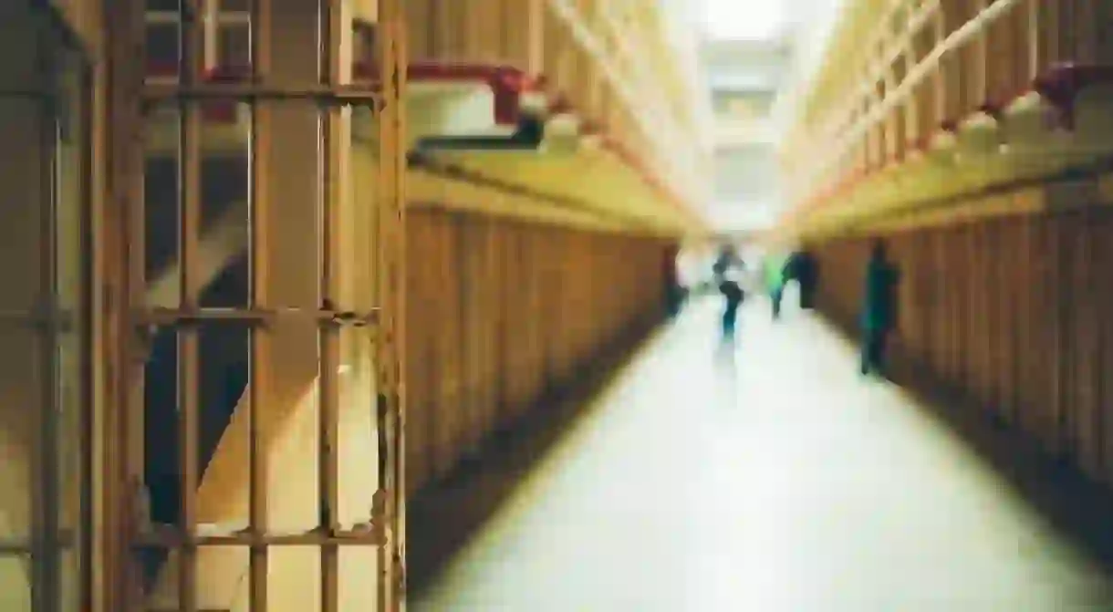 Corridor in a penitentiary