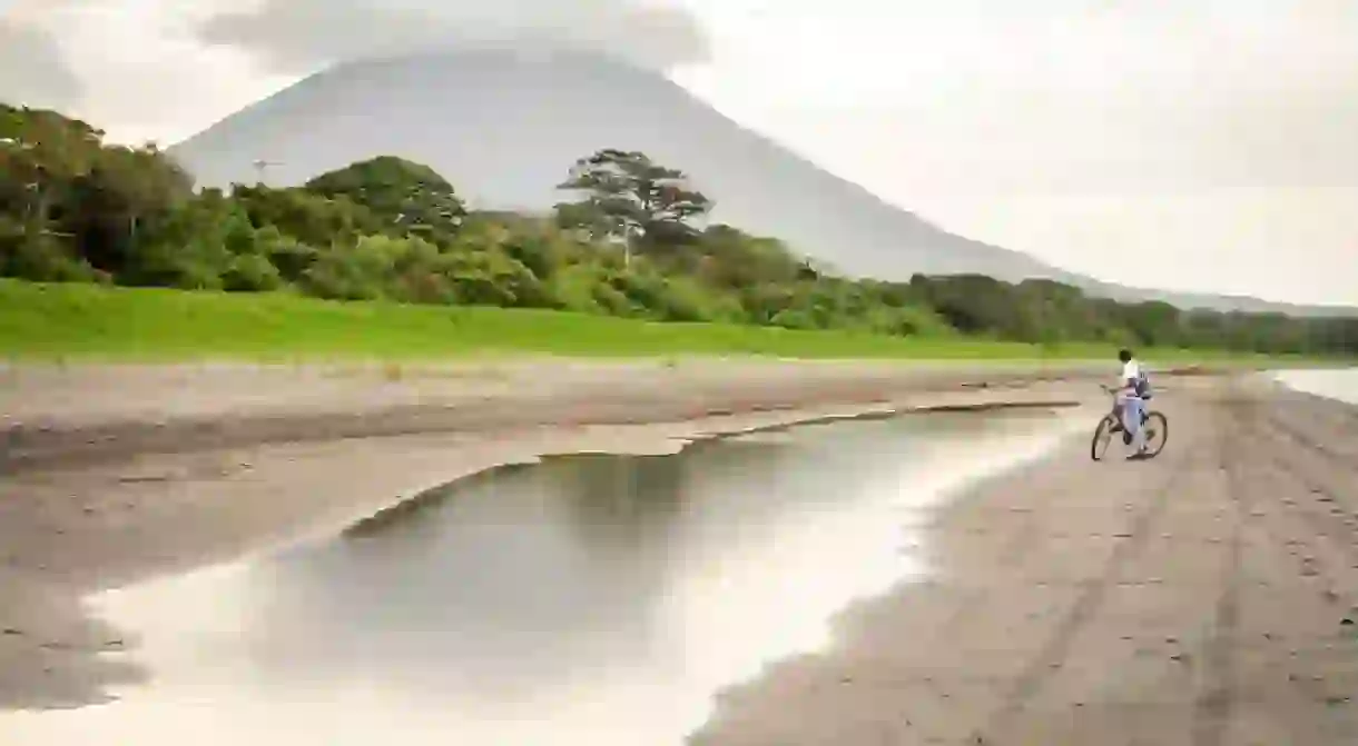 Volcanic landscape of Ometepe Island, Nicaragua