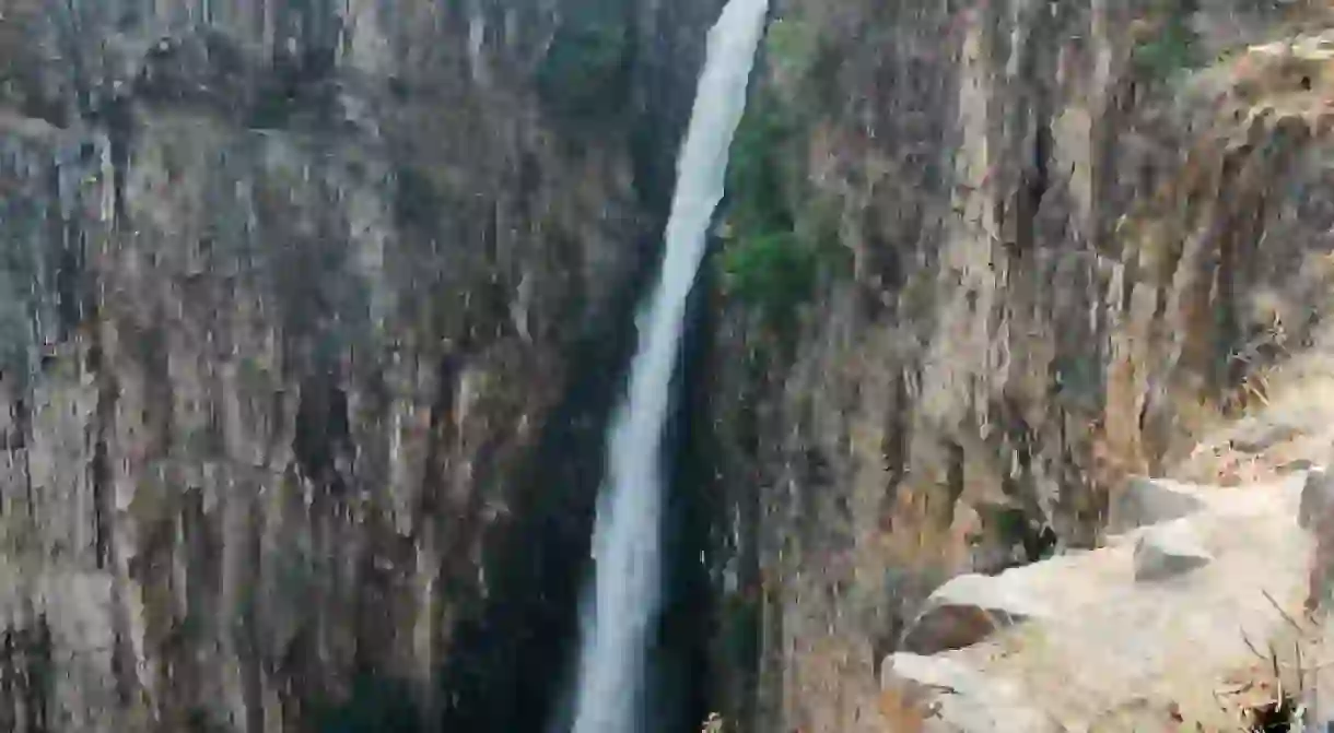 Hike up Kalambo Falls, the second highest falls in Africa