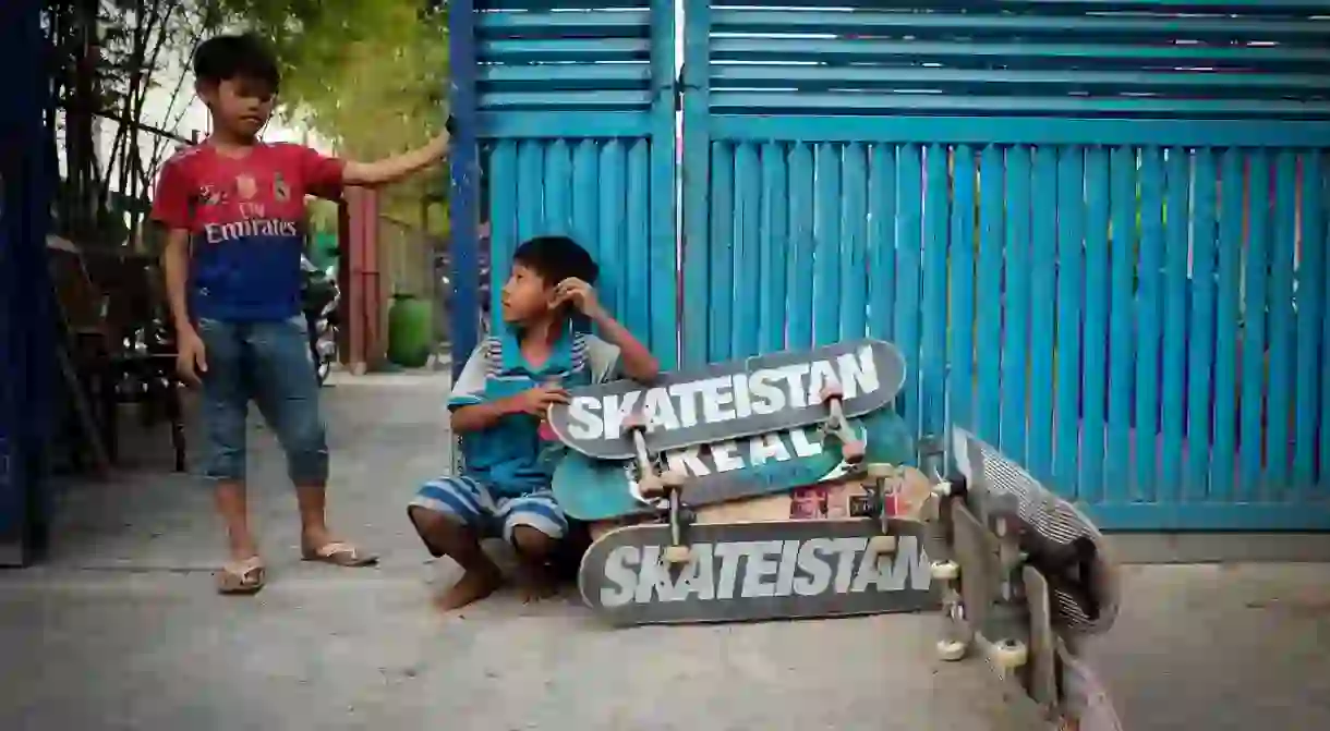 Skateistan is the amazing NGO empowering young people through skateboarding