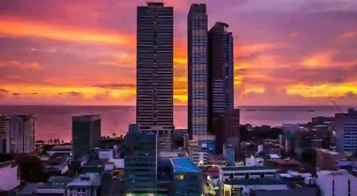 Skyscrapers and towers in Manila, Philippines