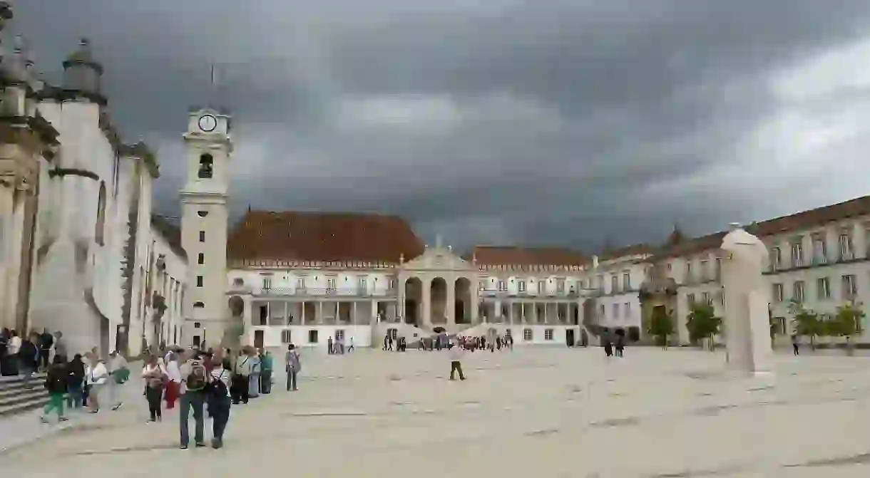 Paço das Escolas, the historic square at Coimbra University