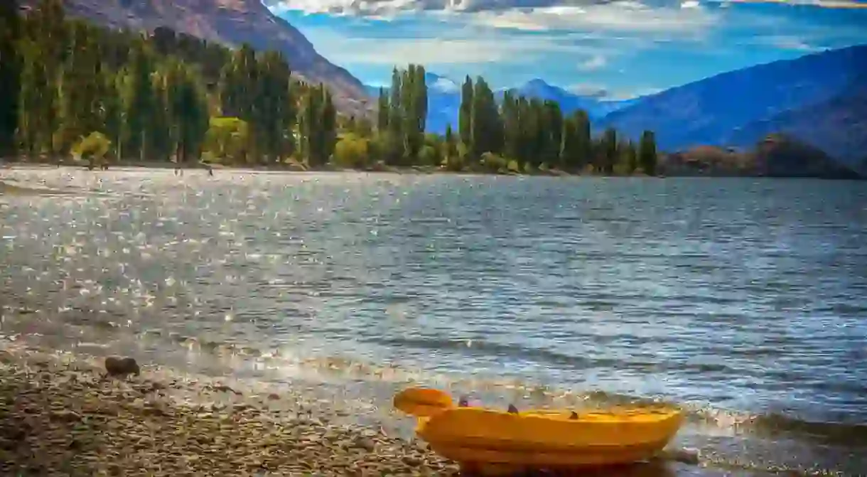 Lake Wanaka in summer