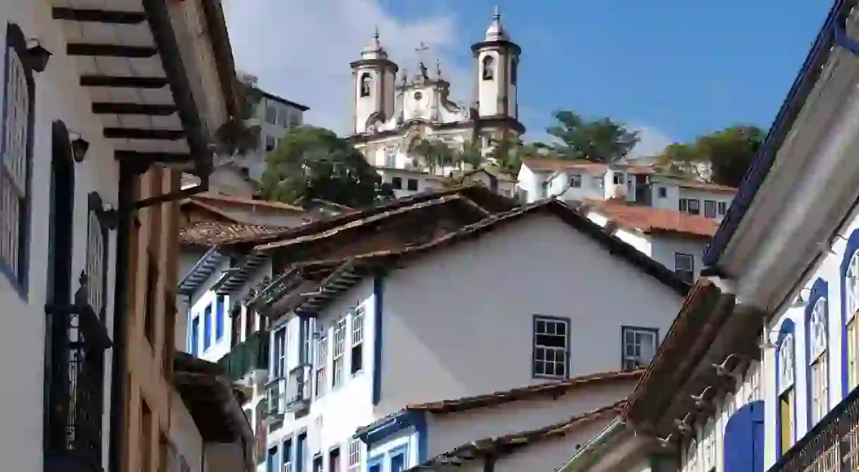 The picturesque city of Ouro Preto