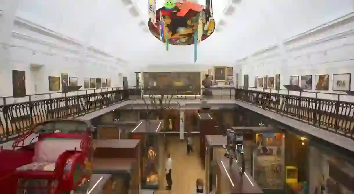 View of new World Gallery at the Horniman Museum