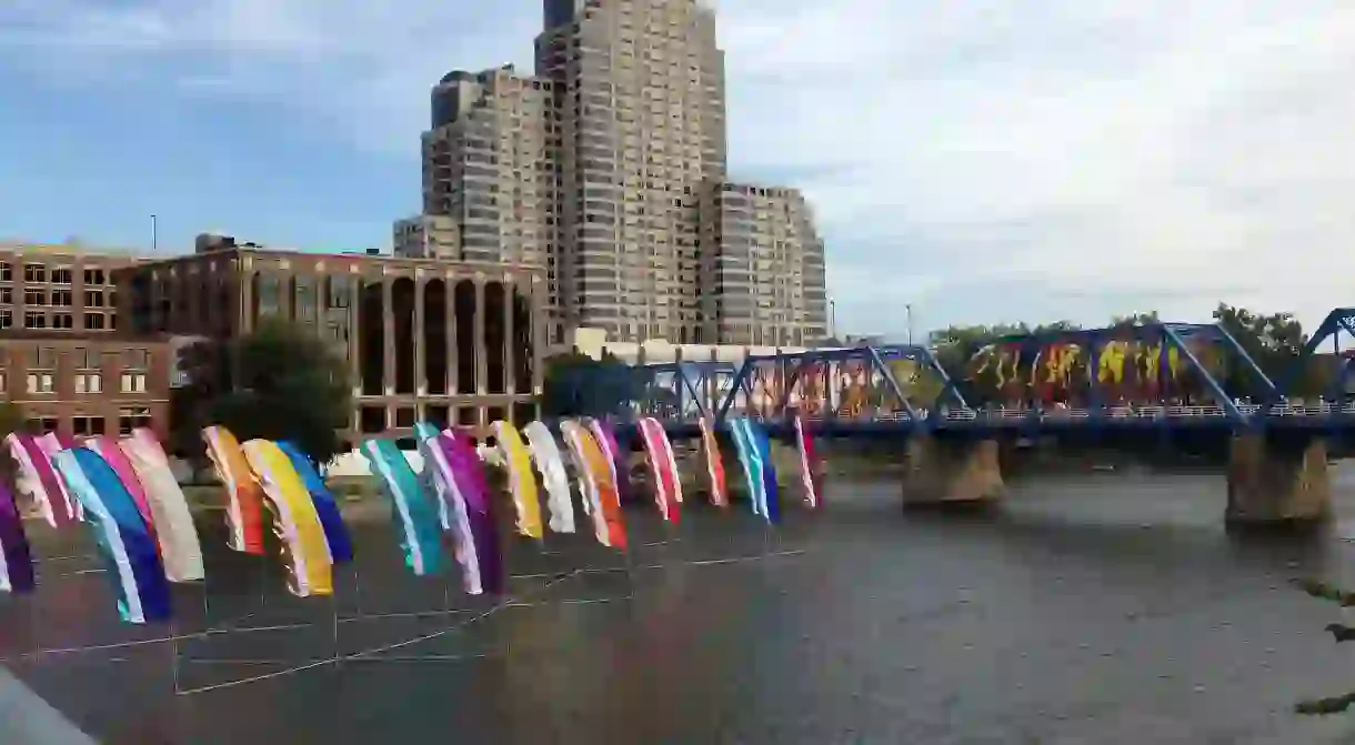 ArtPrize on the Blue Bridge