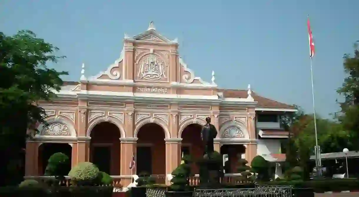 European-esque architecture in Singburi