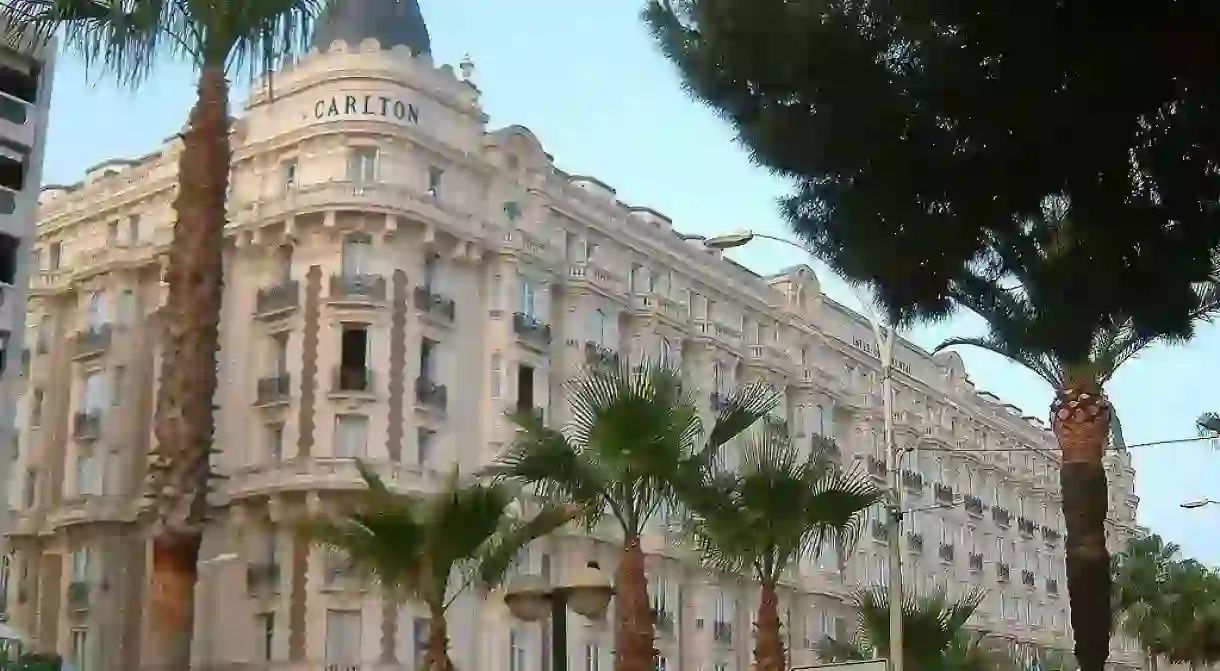 The Carlton Intercontinental in Cannes is legendary