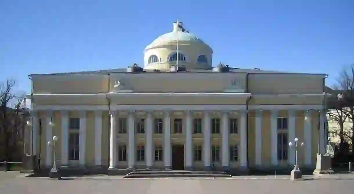 Finlands National Library is an architectural masterpiece.