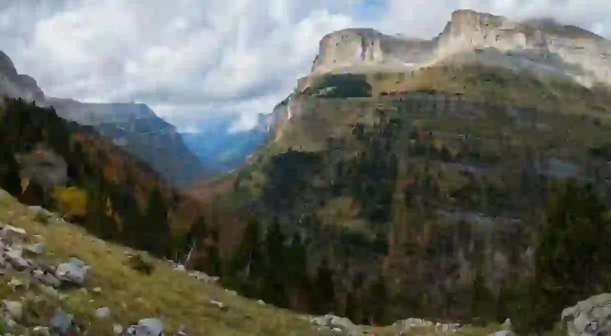 Views in the Ordesa valley