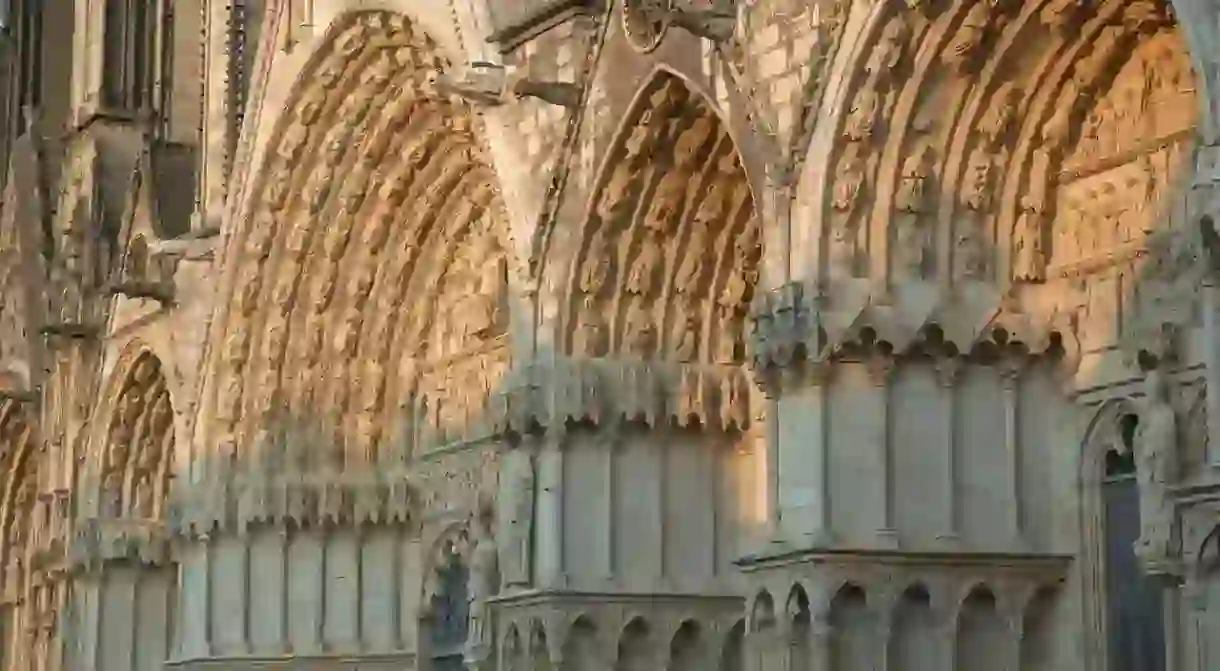 The magnificent cathedral in Bourges