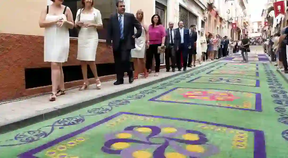 Corpus Christi celebrations in Spain