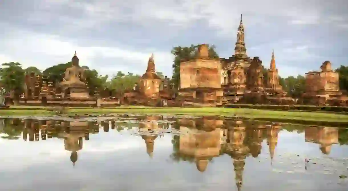 Reflections of Sukhothai, Thailand