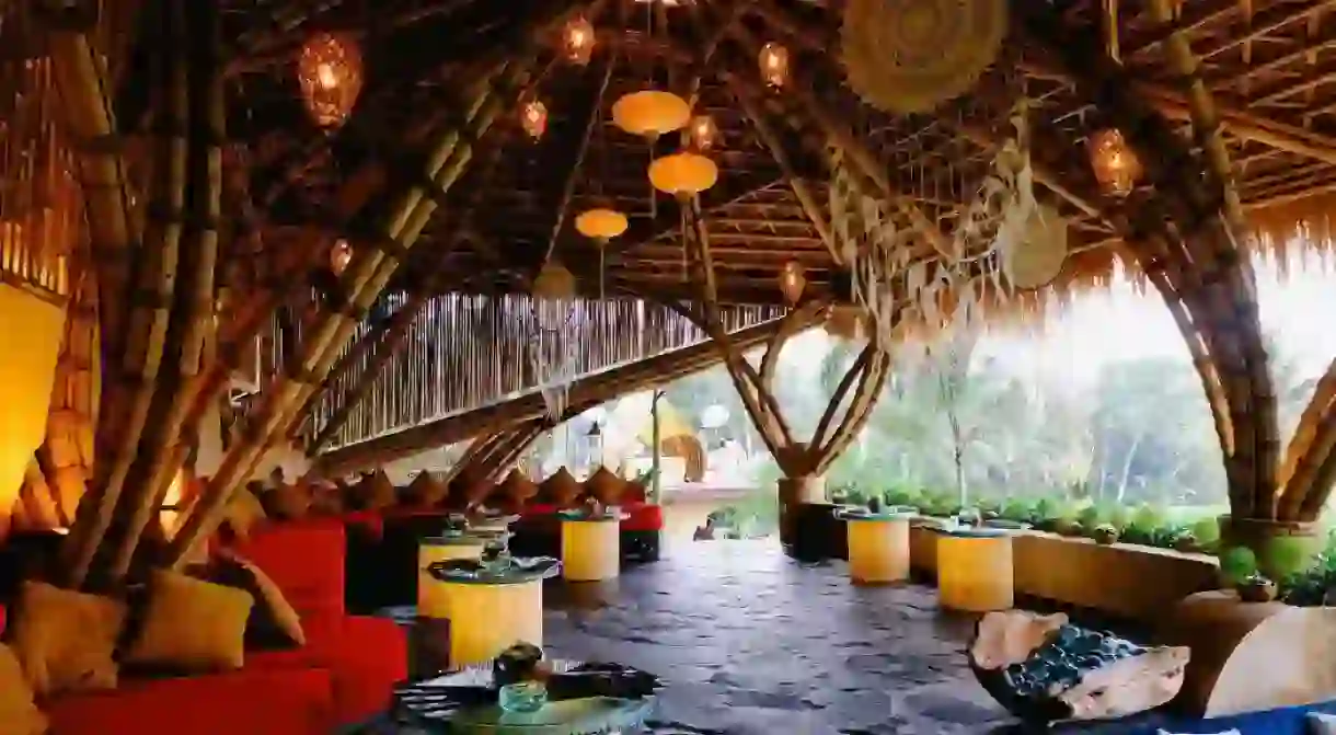 The dreamy Akasha Restaurant in Ubud, Bali