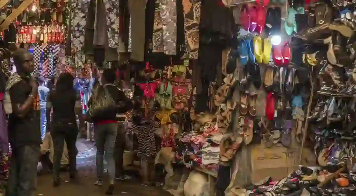 A Nairobi market