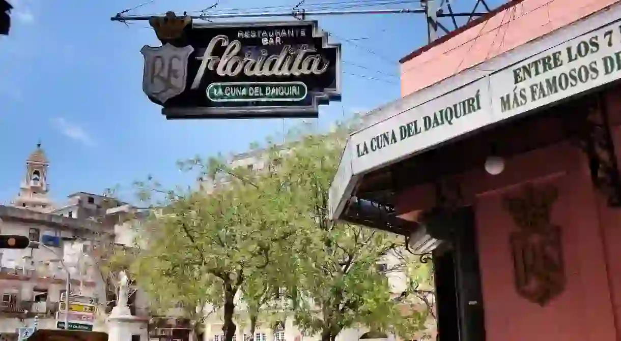 Floridita bar in Havana