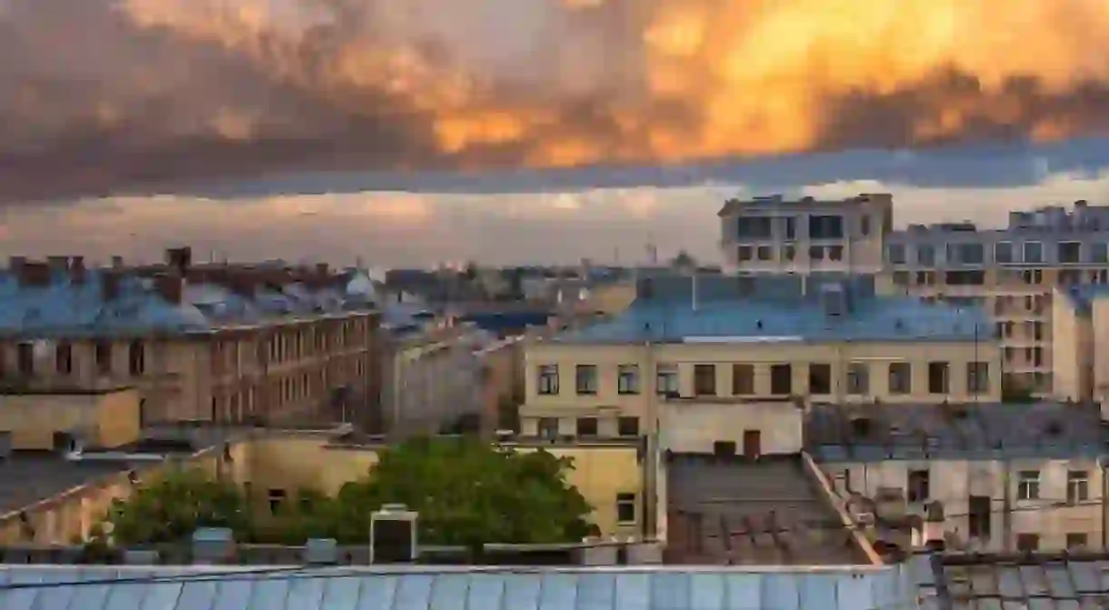 Roofs of St Petersburg