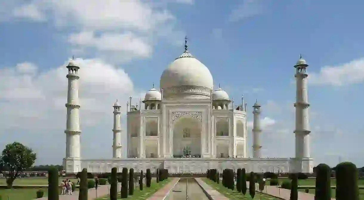 The Taj Mahal, one of the Seven Wonders of the World