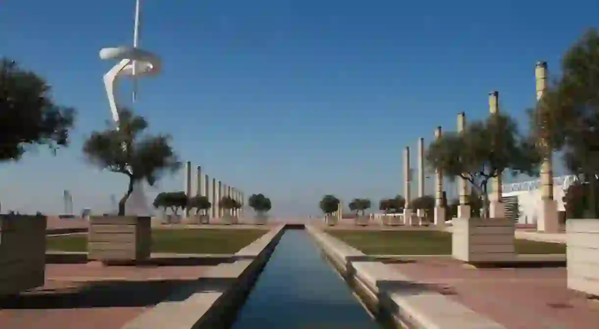 The Olympic Ring on Montjuïc