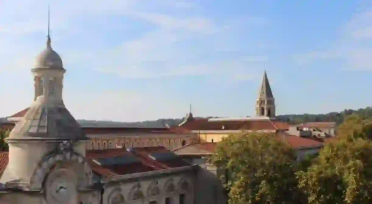 Nimes from the rooftops