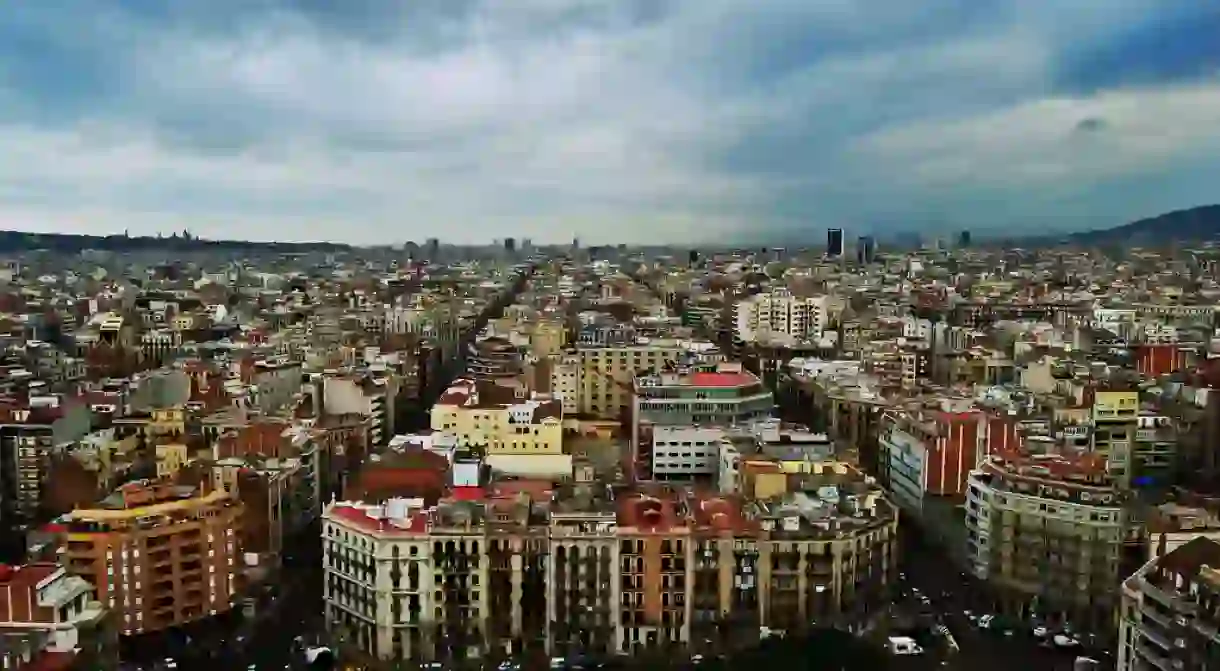 Barcelona from above