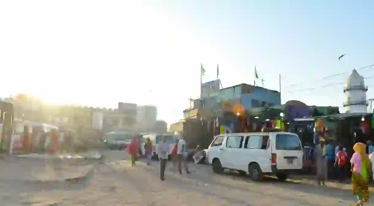 Djama, Downtown Djibouti