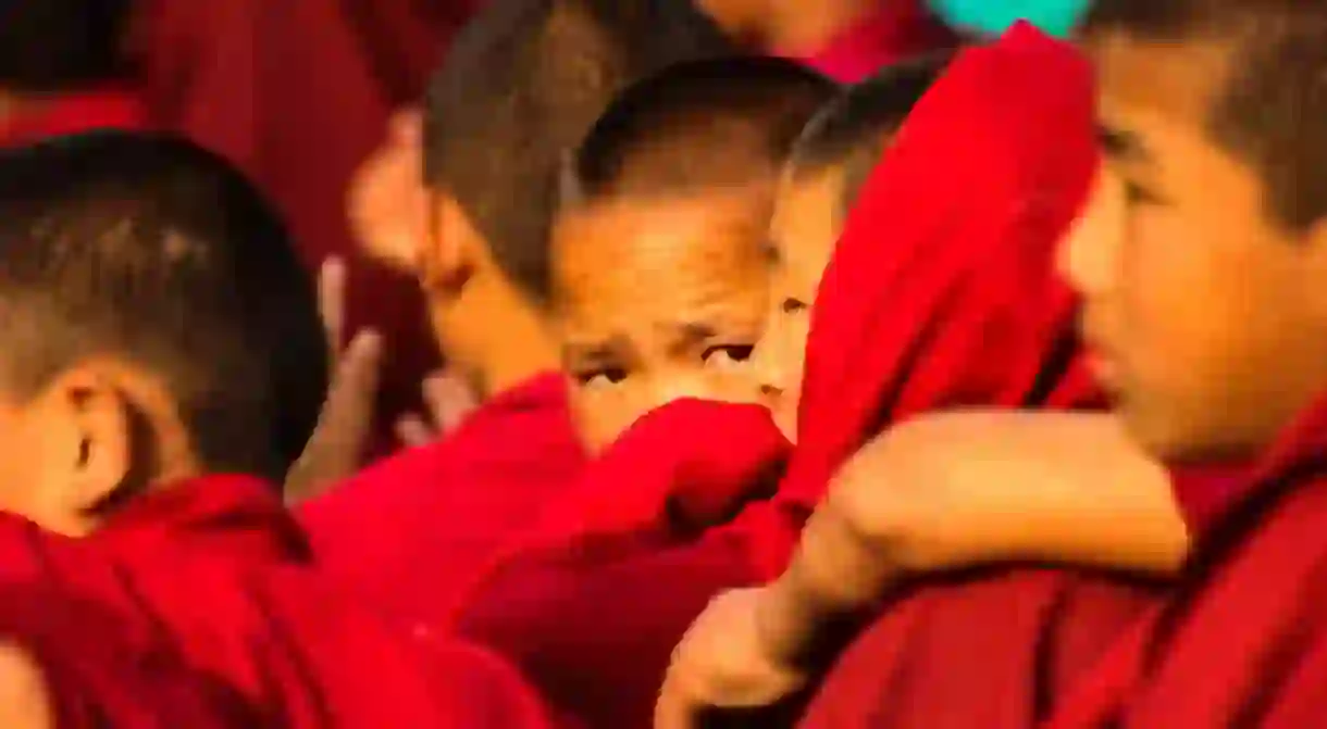 Young Tibetan Buddhist Monks