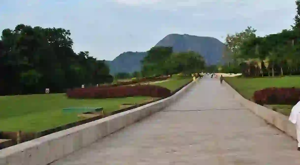 Aso Rock in view