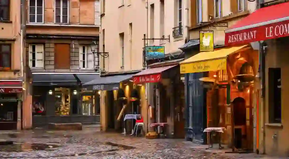 Bouchon restaurants in Vieux Lyon